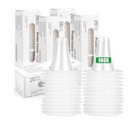 100 Pezzi Tappi Termometro, Ricambi per Termometro Auricolare, Ricariche Filtri Tappi per Termometro