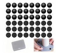 100 pezzi Tappo a vite in plastica, protezione universale per coprivite bianco, ideale per mobili e decorazioni, resistenti all'olio e alla corrosione, diametro 12 mm (nero con scatola)