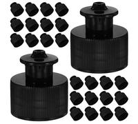 100 pezzi Tappo per bottiglia a estrazione manuale Coperchi di ricambio in