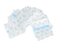 100 Pezzi Tavolozza per Mani Trucco Trasparente, Pellicola Impermeabile in PU Tavolozza per Miscelazione Trucco Nastro per Miscelazione Usa e Getta per maternità