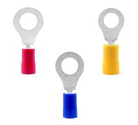 100 Pezzi Terminali A Anello Isolati 0.5 - 6 Mm² M3 - M12