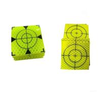 100 pezzi Totalstation riflettente adesivi target in acrilico 20-60 mm