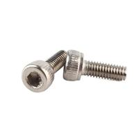 100 Pezzi Vite Testa Cilindrica Esagonale Incassato M3x8 Acciaio Inossidabile