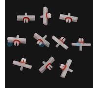 100 Pezzi YOU.S Clips Montaggio Zierleisten per VW Caddy Golf Jetta Käfer Polo