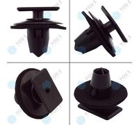 100 Pezzi YOU.S Originale Supporto Schweller Clips Per NISSAN - NUOVO