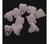 100 Pezzo You.S Listelli Laterali Modanature Clip Fissaggio per Volvo - 3518274