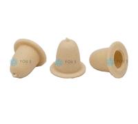 100 Pezzo You.S Originale Manicotto IN Gomma Montaggio Clip Beige Modanature per