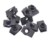 100 Pezzo You.S Originale Metallo Steckmuttern per Ford / Chrysler/Dodge/Jeep