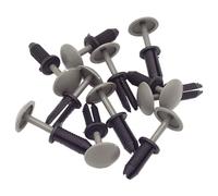 100 Pezzo You.S Universale Clip di Fissaggio Druckclip Tappi Ø 8x9 MM Grigio