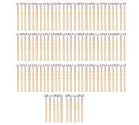 100 piezas de pin pogo de 4 garras con cabeza en forma de ciruela, sonda de prueba de resorte de latón; pin pogo para pruebas de PCB; pin de sonda de prueba con resorte, diámetro