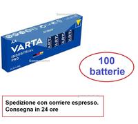 100 pile AA Stilo Alcaline Industrial Pro VARTA scadenza delle pile: 2033
