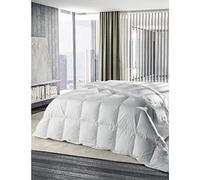 100% Piumino d'oca vergine bianco matrimoniale provenienza Mongolia articolo MARYLINE (250X200, 4 STAGIONI)