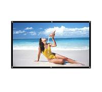 100 pollici 120inch 16: 9 Portable Pieghevole anteriore posteriore Home Theater Outdoor Movie Wall White Projector Projector Screen per proiettore(100 inch)
