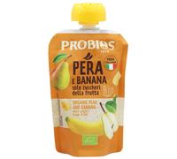 100% Polpa di Frutta - Pera e Banana Pera e Banana, 1 doypack da 100 grammi