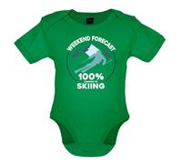 100% Possibilità Di Sci - Bambino T-Shirt / Body - Inverno Sci SPORTS Love