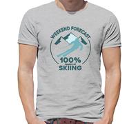100% Possibilità Di Sci - Maglietta Da Uomo - Amore Per Gli Sport Invernali
