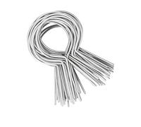 100 pratici legami per recinzione a catena in metallo calibro 11 per una facile installazione disegni in ranch e forniture da giardino saldati filo recinzione cravatta