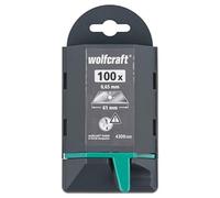wolfcraft Lama professionale trapezoidale I 4309000 I 100 lame sostitutive