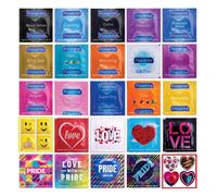 ATTRAVERSO I PRESERVATIVI SAPORI TROPICALI 144 UNITÀ