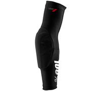 100% PROTECCIONES Teratec Elbow Guards Black-M, Corde Unisex-Adulto, Nero, ESTANDAR