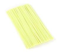 100 pulitori per pipe, colore giallo chiaro, filo di ciniglia, 30 cm, filo di pulizia per lavori fai da te, progetti fai da te, filo di ciniglia, per fai da te e decorazioni, pipe cleaner giallo