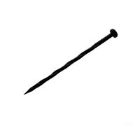 100 punte in plastica da 20,3 cm, resistenti ai raggi UV | Plastica resistente ai raggi UV, resistenza alle crepe, lunghezza 20,3 cm, finitura nera, protezione dalle intemperie