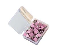 100 puntine in metallo a forma di cuore per bacheca in sughero, puntine decorative per esposizione di documenti, immagini, note, promemoria, accessori per la stanza di studio