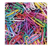 100 puntine per carta, dispenser per graffette, forcine per capelli, per ufficio e scuola, 28 x 8 mm