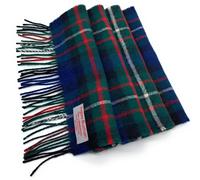 100% Pura Lana D'Agnello Ferguson Moderno Clan Tartan Sciarpa - Made IN Scozia