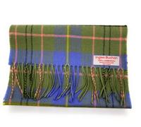 100% Pura Lana D'Agnello Taylor Invecchiato Clan Tartan Sciarpa Made IN Scozia