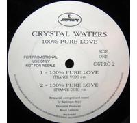 100% pure love (3 versions, 1994, incl. Club Mix) [Vinyl Single]