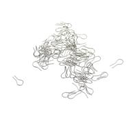 100 pz/200 pezzi in ceramica ornamento gancio a forma di U ganci ad alta temperatura resistenza filo di tungsteno appeso fuoco gancio salto anelli (100)