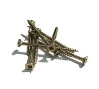 100 Pz. 6 x 200 JD-79 Truciolato Vite Torx , Testa Svasata, Filettatura Parte ,