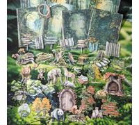 100 Pz Arpaper Adesivi Per Scrapbooking Di Ritagli,Tema Animali Della Foresta,Album Di Ritagli in PET Per Quaderni Bullet Journal,Diario Fai Da Te,Pittura（Jungle Adventure）