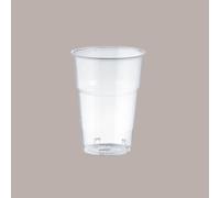100 Pz Bicchiere Bibita BIO PLA CE Trasparente 250 cc (Tacca 0,20)