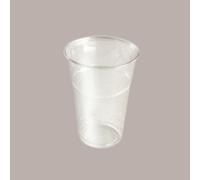 100 Pz Bicchiere Bibite Fredde BIO PLA Monouso Trasparente 575cc