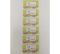 100 PZ Bigliettini bigliettino bomboniera compleanno 18 anni diciottesim