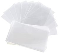100 pz buste trasparenti cellophane sacchetti per alimenti 10 x 20 cm