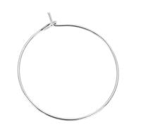 100 Pz Cerchio in Acciaio E Ng S Cerchio di Vetro Programmi di Risultati Gioielli Questi E Ngs Devono essere Eus in Due Orecchini a Cerchio Des30mm per la Fabbricazione di