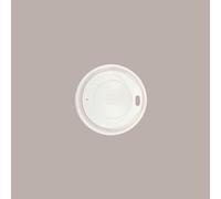 100 Pz Coperchio Beccuccio Bianco Dm90mm Bicchieri BT35 42 55