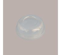100 Pz Coperchio Cupola Senza Foro dm95 Bicchiere Pet 575 e 650