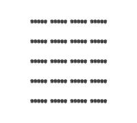 100 Pz Interruttore A Bilanciere SPST Rotondo Nero / Off AC 6A/125V 3A/250V