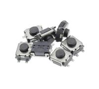 100 PZ/LOTTO 3 * 4 * 2 mm SMD Interruttore 4 Pin Micro Interruttore Tattile Interruttori a Pulsante 3x4x2H Mini Pulsanti