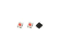 100 PZ/LOTTO 6 * 6 * 2.5/3.1/3.7 mm SMD Interruttore 5 Pin Piedini Micro Interruttore Pulsante Interruttori Rosso 6X6 Interruttore Tattile(6X6X3.1mm)