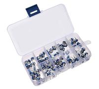 100 Pz/lotto RM065 Carbon Film Orizzontale Trimpot Potenziometro Assortimento Kit 10 Valori Resistenza Variabile 100 ohm-1 M ohm Accessori specializzati