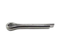 100 pz M1.6 M2 A M6 GB91 304 In Acciaio Inox Tipo di U Coppiglia A Molla Spille for Capelli Morsetto Diviso Trattore Aperto clip elastica Per Auto(M4,80mm)