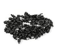 100 pz M2 M3 M4 Plastica Nylon Esagonale Maschio Femmina Distanziatore Testa Rotonda Vite Dado Filettatura Metrica Kit Distanziatori