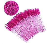 100 pz mascara ciglia, bacchette, applicatore, pennello per sopracciglia, kit per il trucco con olio di ricino per sopracciglia