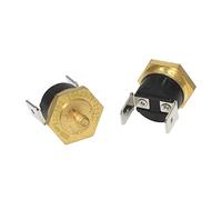 100 PZ Normalmente Chiuso 10A 250 V Interruttore di Temperatura Tappo a Vite KSD301 M4 85/90/100/110C/120/130 Gradi (Colore : M4 90C)(M4 120c)