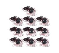 100 Pz / Off 2 X 3V Cr2032 Pulsante per Batteria per Led